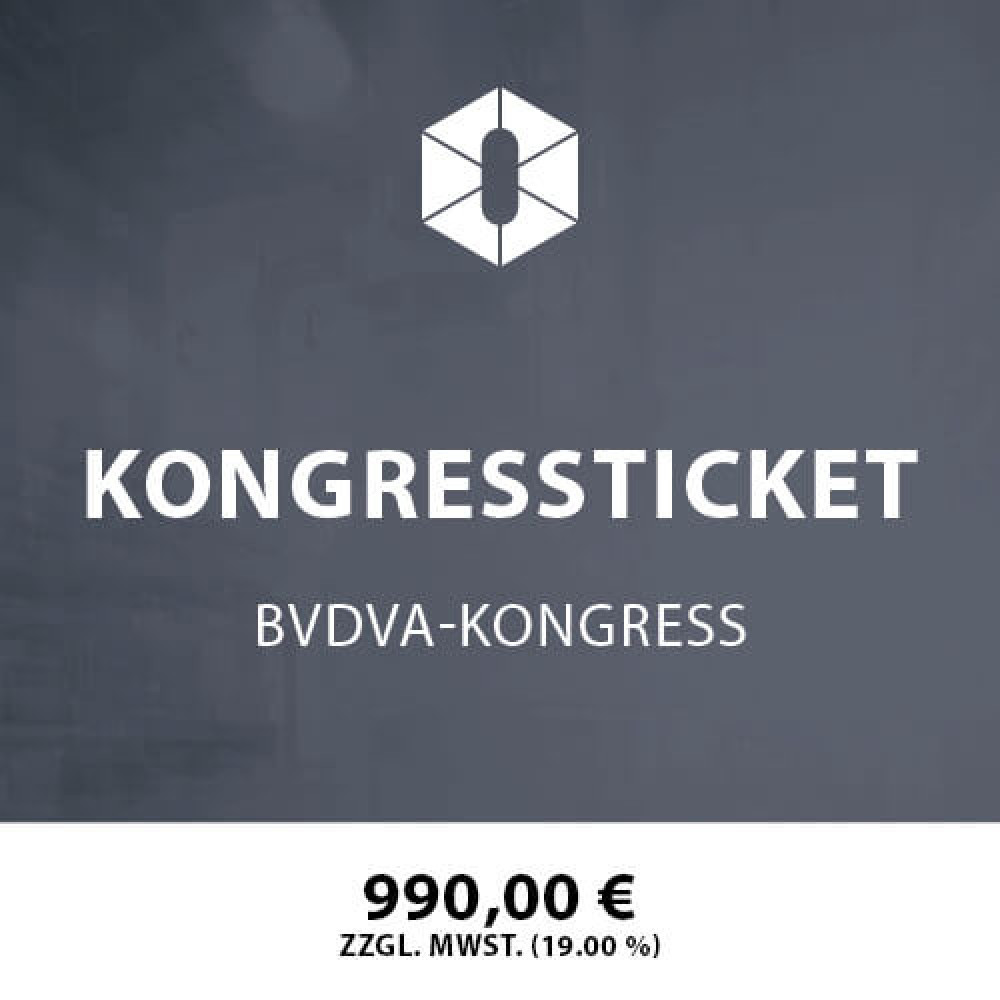 Kongressticket 2025 (BVDVA-Kongress)